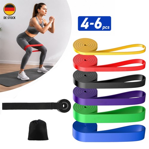 6er set fitnessbänder - 4-6er,