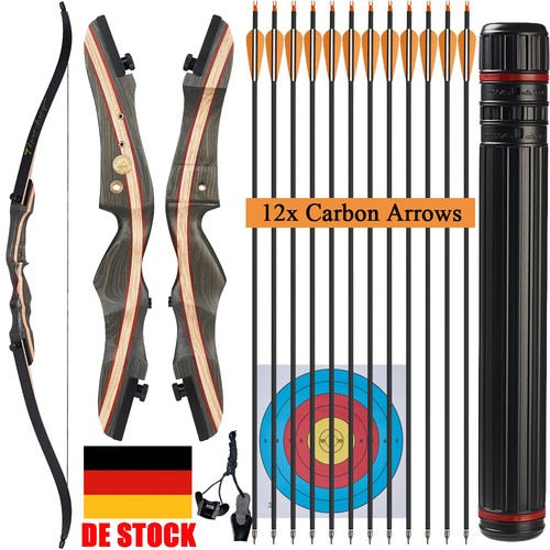 Recurvebogen set jagdbogen - 62",
